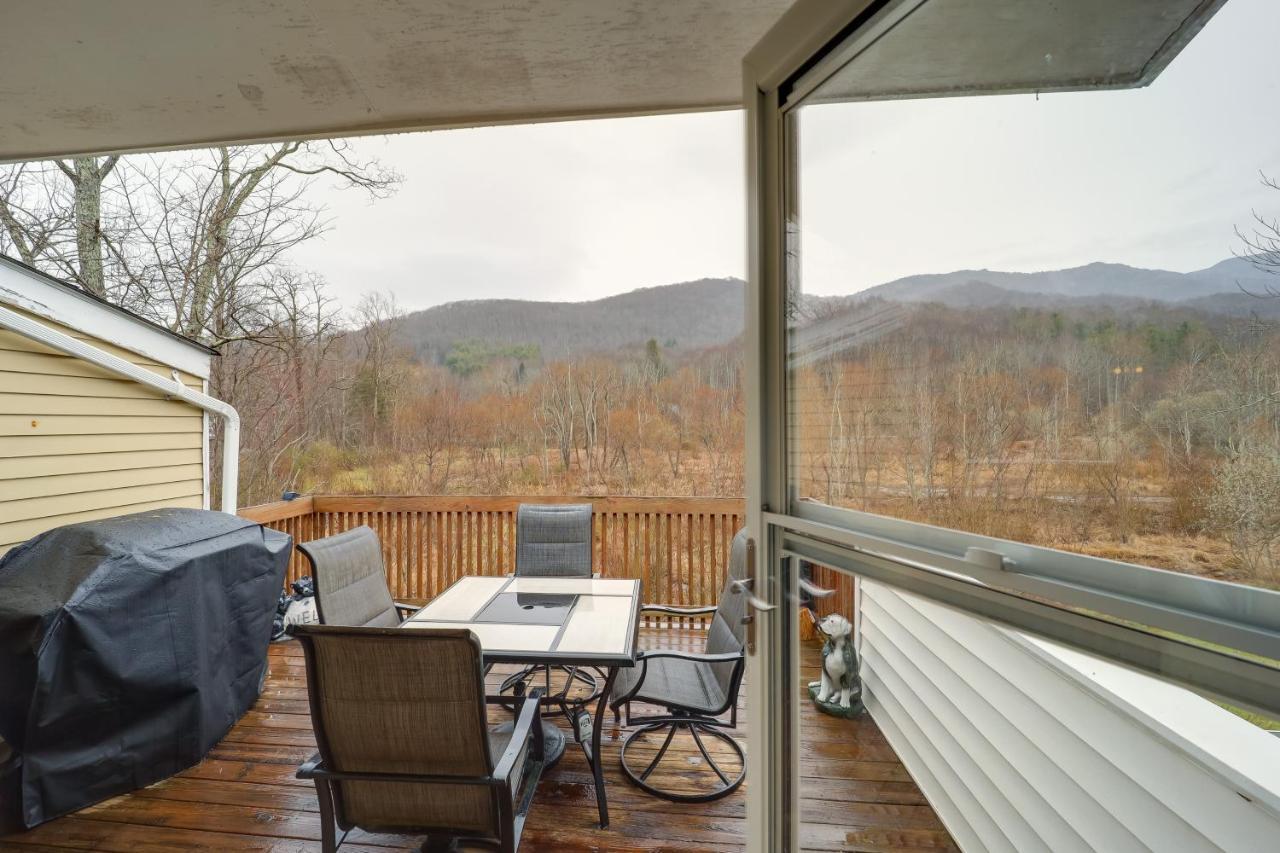 Cozy Banner Elk Condo With Fireplace And Lookout Deck! Luaran gambar